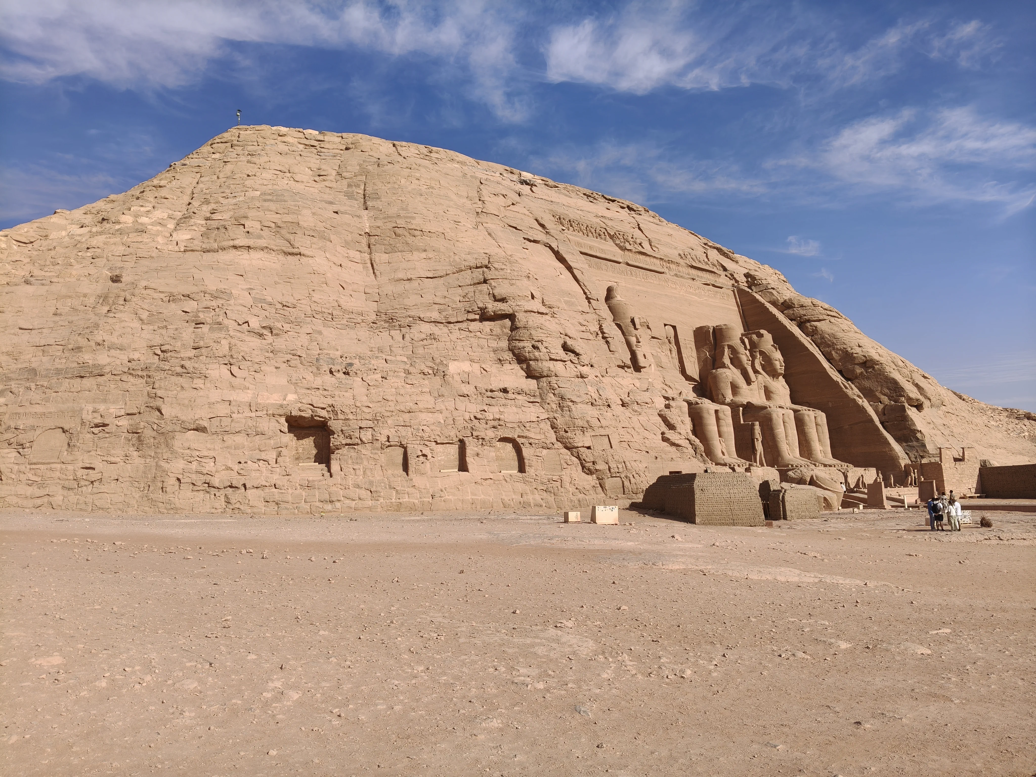 Les colosses de Ramsès II — Abou Simbel