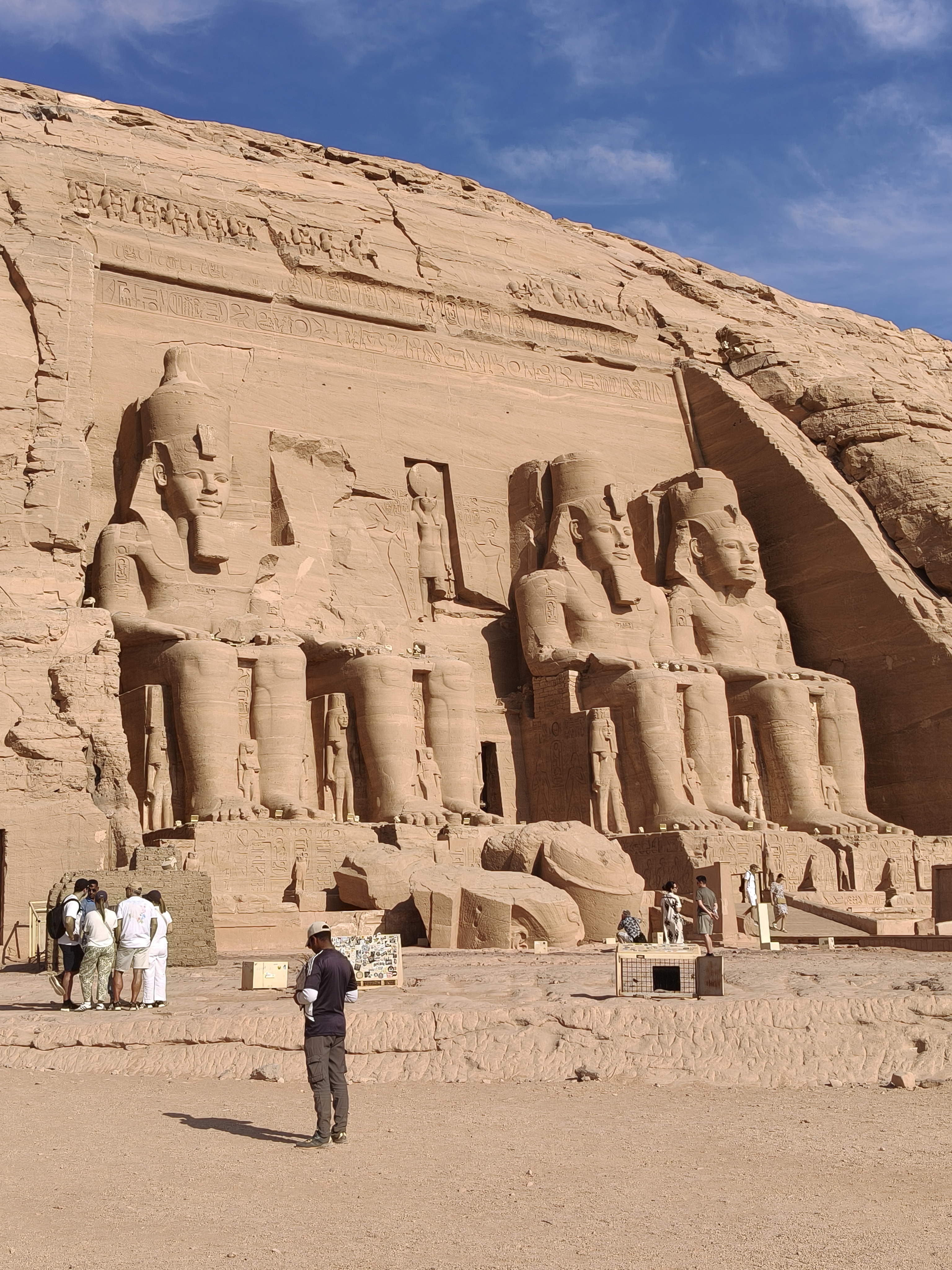 Les quatre colosses de Ramsès II