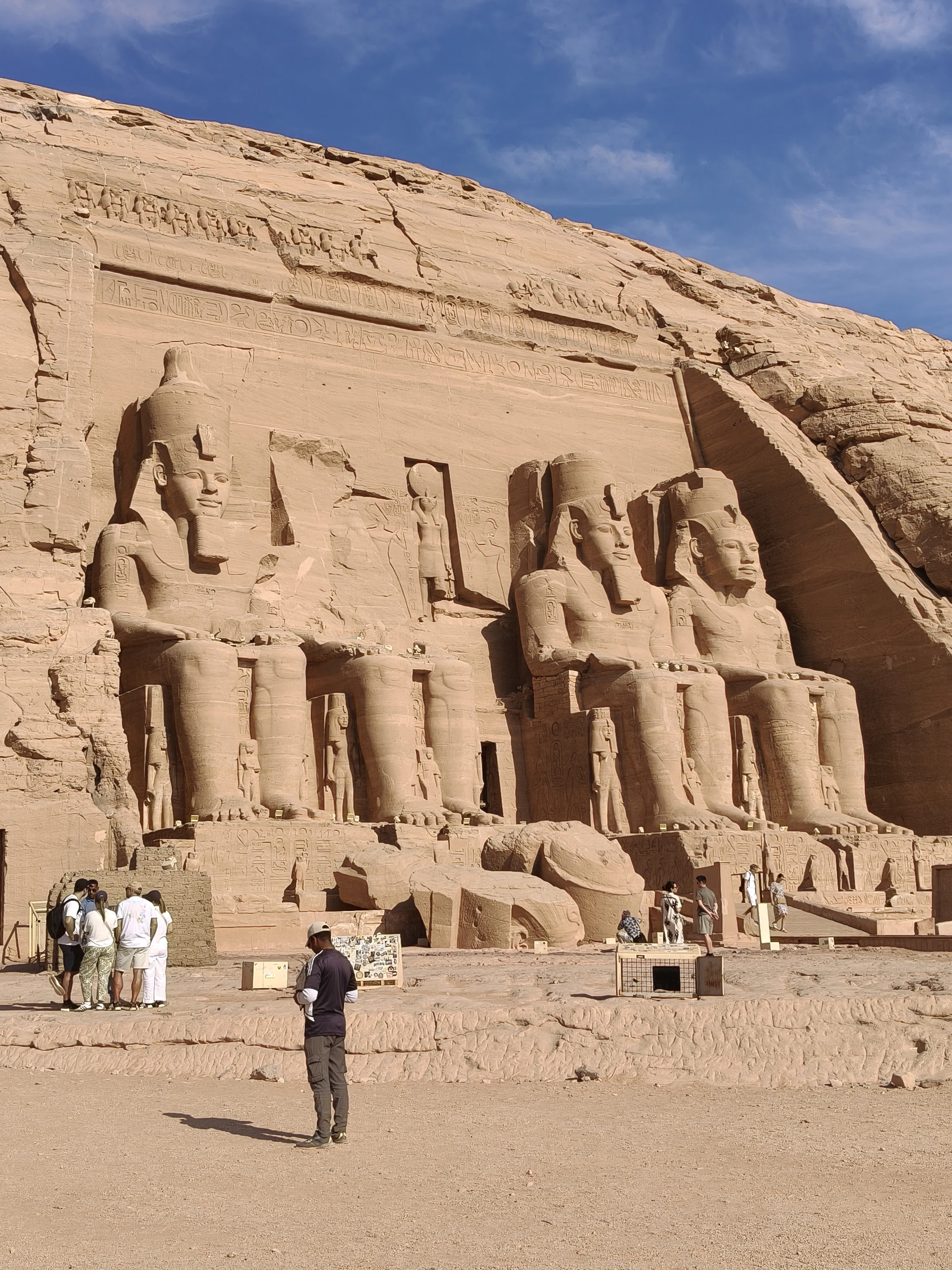 Les quatre colosses de Ramsès II