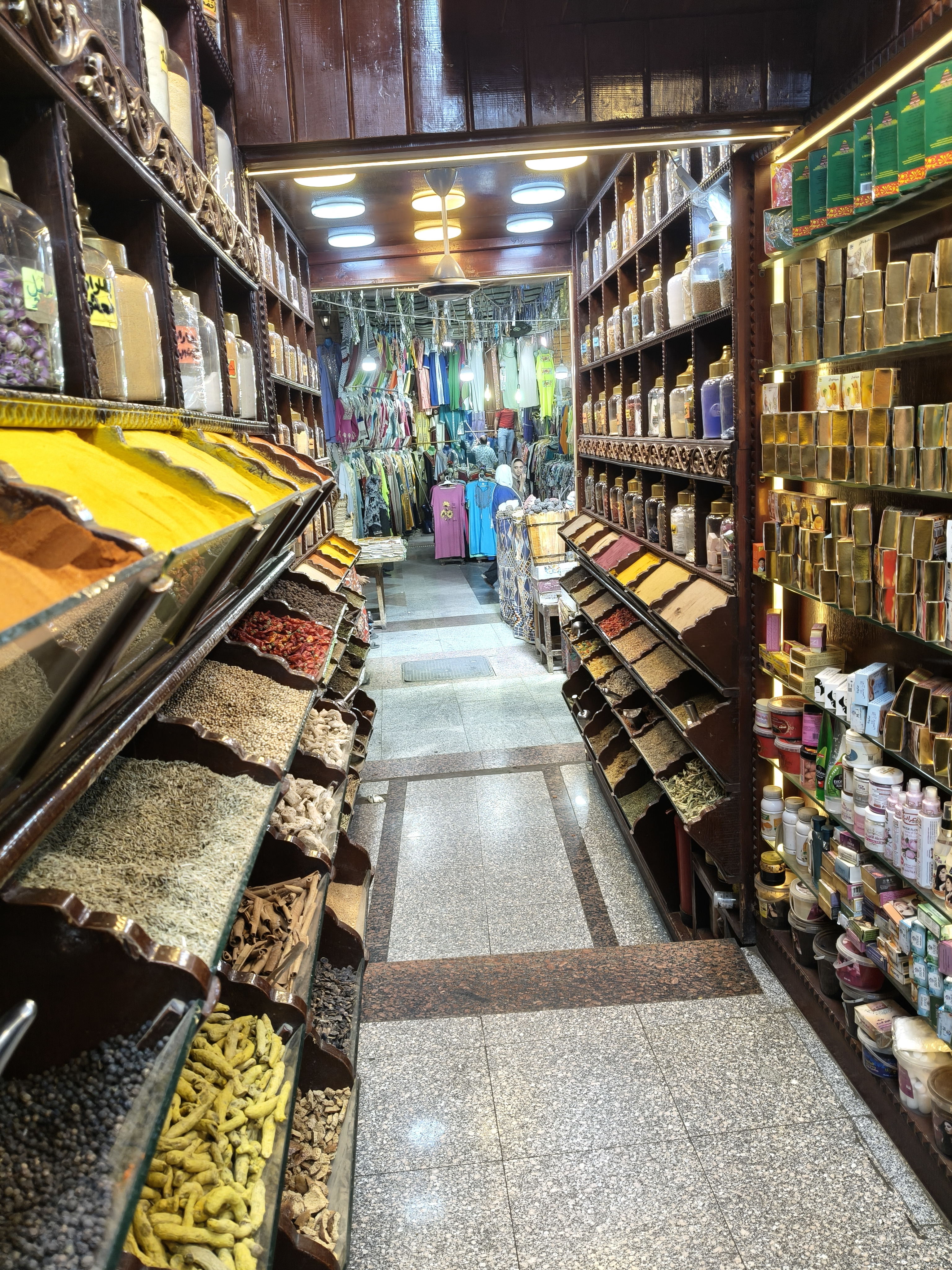 Souk d'Assouan — épices